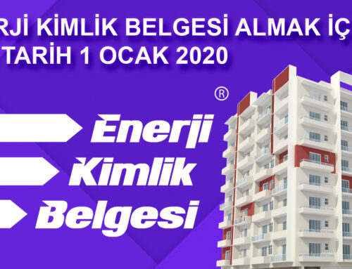 Enerji Kimlik Belgesi Almak İçin Son Günler!